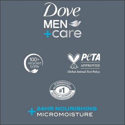 Dove Men+Care Clean Comfort Micro Moisture Mild Formula Body Wash - 18 fl oz/2pk_7