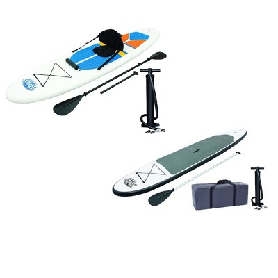 Bestway HydroForce 10' Inflatable Paddle Board/Kayak & WaveEdge 10' Paddle Board