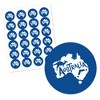Big Dot of Happiness Australia Day - G'Day Mate Aussie Party Circle Sticker Labels - 24 Count - 2 of 4