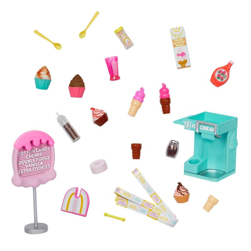 Glitter Girls Soft Serve Ice Cream Playset for 14&#34; Dolls, 1 of 8