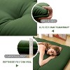 Nasitip Futon Mattress, Japanese Floor Mattress Floor Mat, Foldable Tatami Mattress Roll Up Floor Bed Mattress for House Guest Camping Dorm - 2 of 4