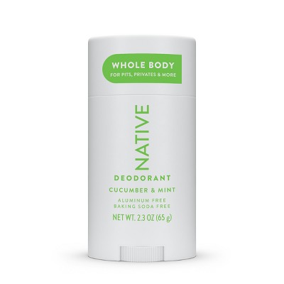 Native Whole Body Deodorant Stick - Cucumber & Mint - Aluminum Free - 2 ...