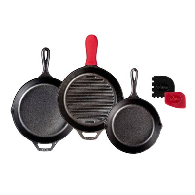 Lodge Seasoned Cast Iron 5-Piece Set Review