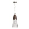 Capital Lighting Connor 1 - Light Pendant in  Black Wash/Matte Nickel - 4 of 4