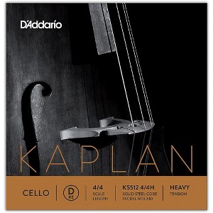 D'Addario KS512 Kaplan Solutions 4/4 Cello D String - 1 of 2