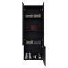 CAVINAS Wardrobe Closet,Armoire Wardrobe Closet with 3-Door and 4 Shelves,Freestanding Storage Wardrobe for Bedroom,Entryway,Dressing Room - 2 of 4