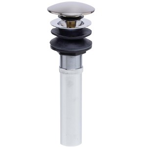 ALFI AB9056-BN Brushed Nickel Pop Up Drain for Bathroom Sink with Overflow - 1 of 4
