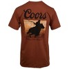 Mens Coors Sunset Rider Front and Back Print T-Shirt - 3 of 4