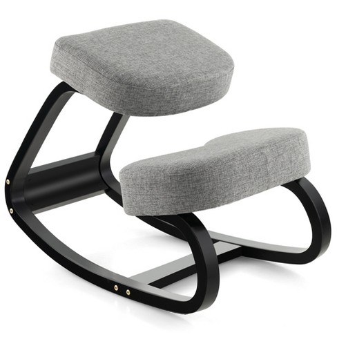 Costway Rocking Kneeling Chair Ergonomic Posture Correcting Back Pain  Padded Cushion : Target
