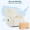 Power Lift Recliner Chair,Heat and Massage,Electric Lift Plush Recliner with Soft Padded Seat - 2 of 4