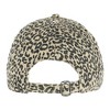 David & Young Women's Distressed Leopard Print Baseball Hat - image 3 of 3