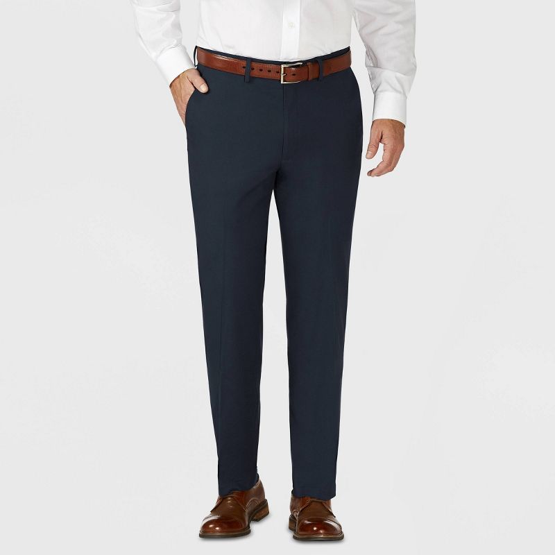 Haggar H26 Men's Tailored Fit Premium Stretch Suit Pants, 1 of 6