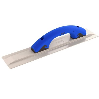 Bon Tool 12-204 Mag Float -Square End - 16-inch X 3 1/8-inch Comfort Grip Handle