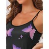 cheibear Women's Sleeveless Slip Mini Nightgowns - 4 of 4