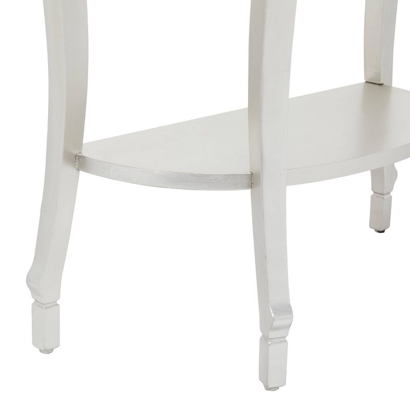Set of 2 Glam Fir Console Tables with Mirror White - Olivia &#38; May, 5 of 21
