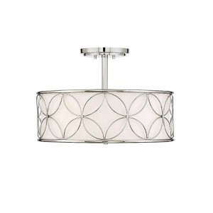 Savoy House Reid 4 - Light Semi-Flush Mount in  Polished Nickel - 1 of 1