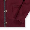 Hope & Henry Boys'  Tipped Cardigan with Elbow Patches, Infant - 3 of 4