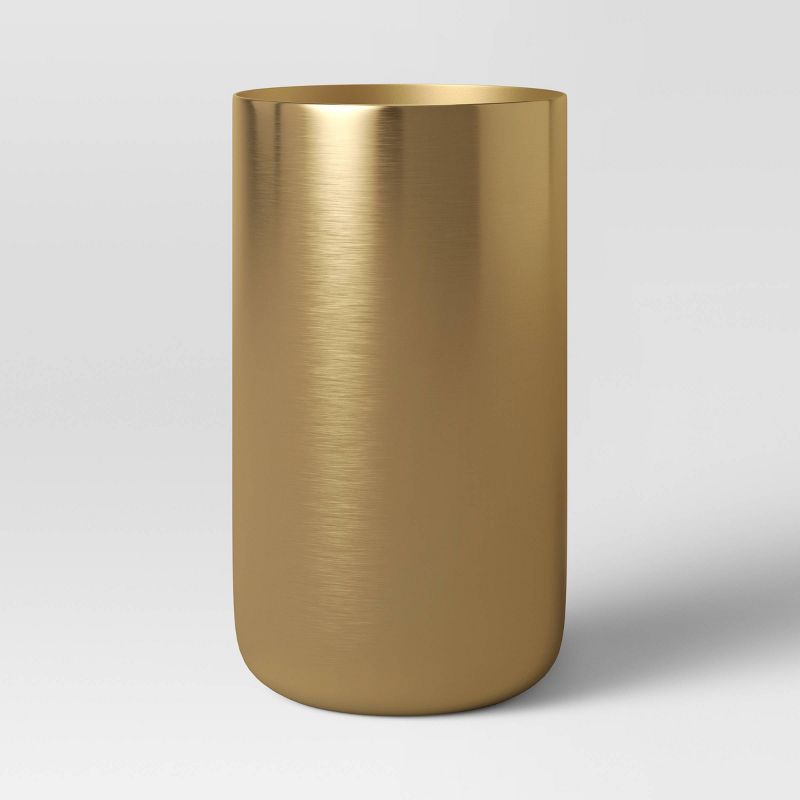 Small Brass Vase - Threshold&#8482;, 1 of 10