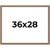 PosterPalooza | Slim Profile Gold Picture Frame - UV Acrylic, Backing Board, Hanging Hardware Included - 2 of 4