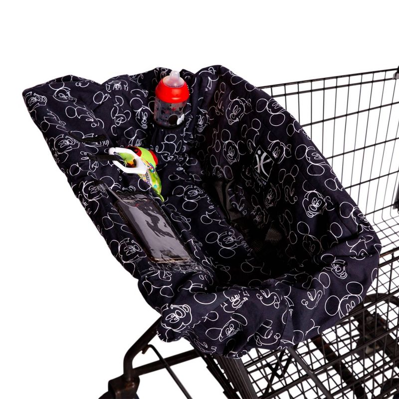 Disney Baby by J.L. Childress Shopping Cart and High Chair Cover Mickey, 1 of 11