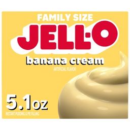 JELL-O Instant Banana Cream Pudding & Pie Filling - 5.1oz