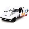 1966 Chevrolet Corvette #66 "Racing Spirit" White with Graphics "Bigtime Muscle" Series 1/24 Diecast Model Car by Jada - 2 of 4