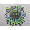 Minecraft Beware Of The Dark Men's Athletic Heather Long Sleeve Shirt - 2 of 2