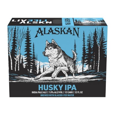 Alaskan Husky IPA Beer - 12pk/12 fl oz Cans