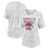 NFL Buffalo Bills Women's Oatmeal Heather Rolled Sleeve T-Shirt - 3 of 3