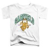 Toddler Boys' Garfield Track And Field T-Shirt White - 2 of 4