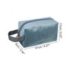 Unique Bargains Portable Flannel Travel Cosmetic Bag 1 Pc - 2 of 3