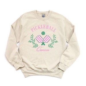 Simply Sage Market Women's Graphic Sweatshirt Pickleball Queen - 1 of 3