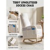 35.43"Modern Accent Rocking Chair Rocking Chair - 3 of 4