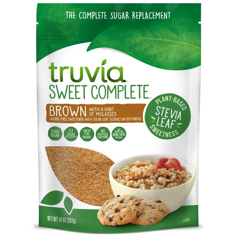 Truvia Sweet Complete Brown Sweetener with the Stevia Leaf - 14oz, 1 of 12