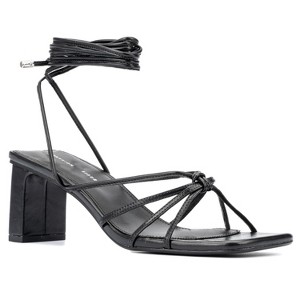 Fashion To Figure Women's Lana Strappy Heel Sandal - Wide Width - 1 of 4