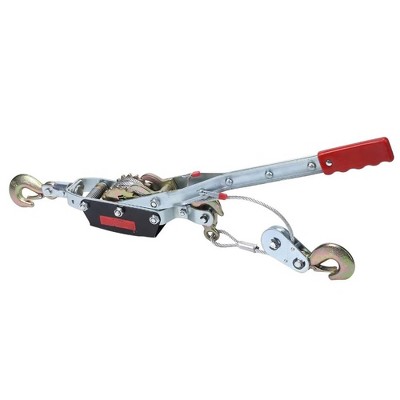 Dual Gear Power Puller, Hand Cable Puller Come Along Winch with 2 Hooks, 4 Ton (8,800 lb) Capacity Brand: MegaChoice 3.7 3.7 out of 5 stars