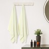 Unique Bargains Cotton Absorbent Lightweight Bath Towels 2 Pcs - 4 of 4