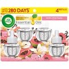 Air Wick Plug-in Scented Oil Air Freshener Refills - Vanilla & Pink Papaya - 4pk - 2 of 4