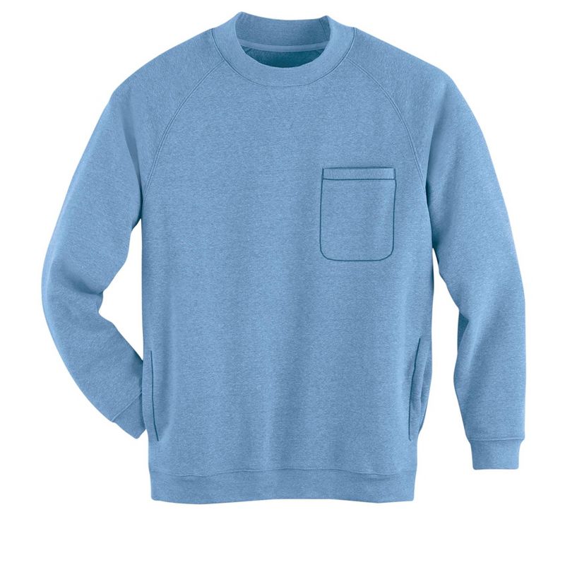 Collections Etc Men's Pocketed Sweatshirt, 3 of 5