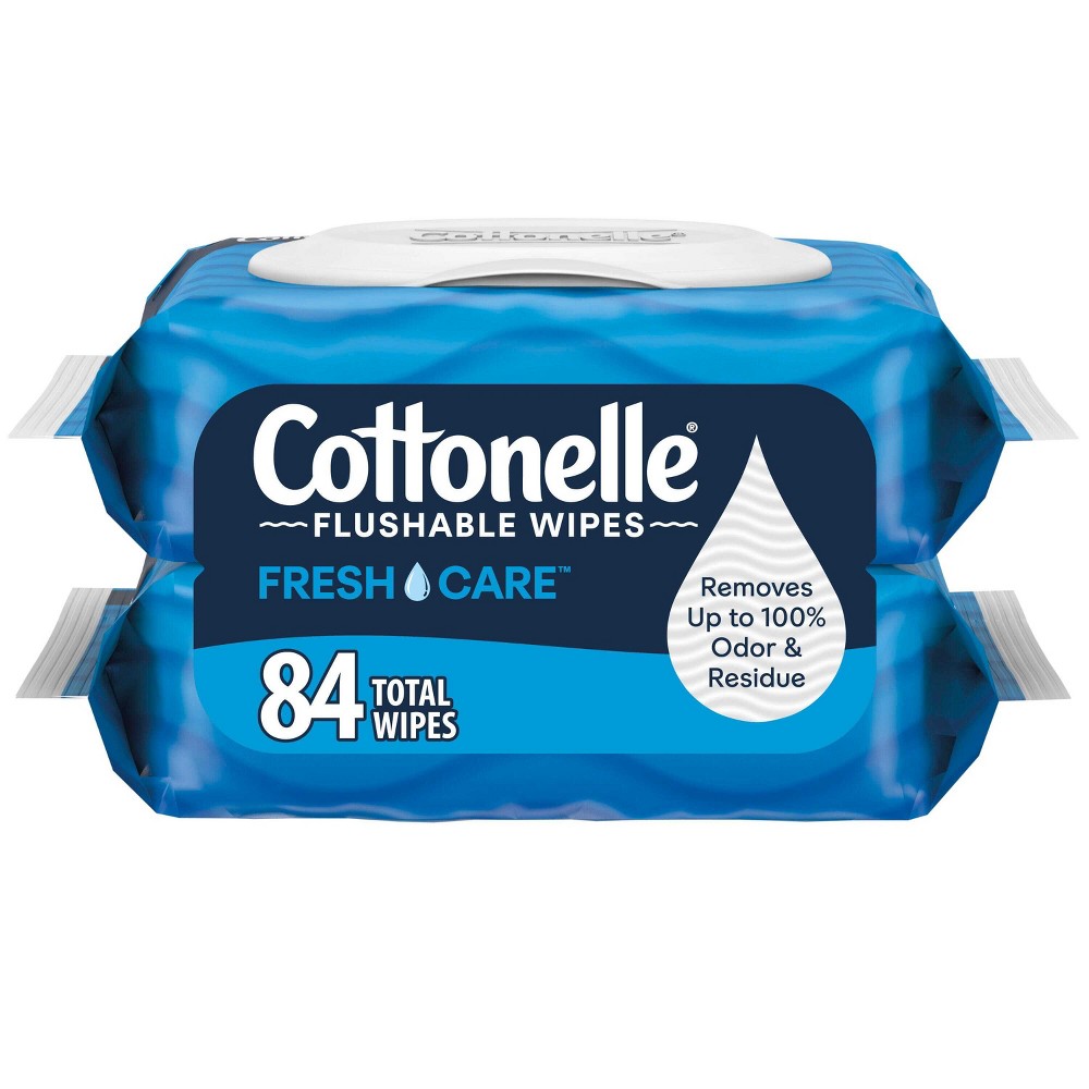 UPC 036000359701 product image for Cottonelle Flushable Wet Wipes - 2pk/42ct | upcitemdb.com