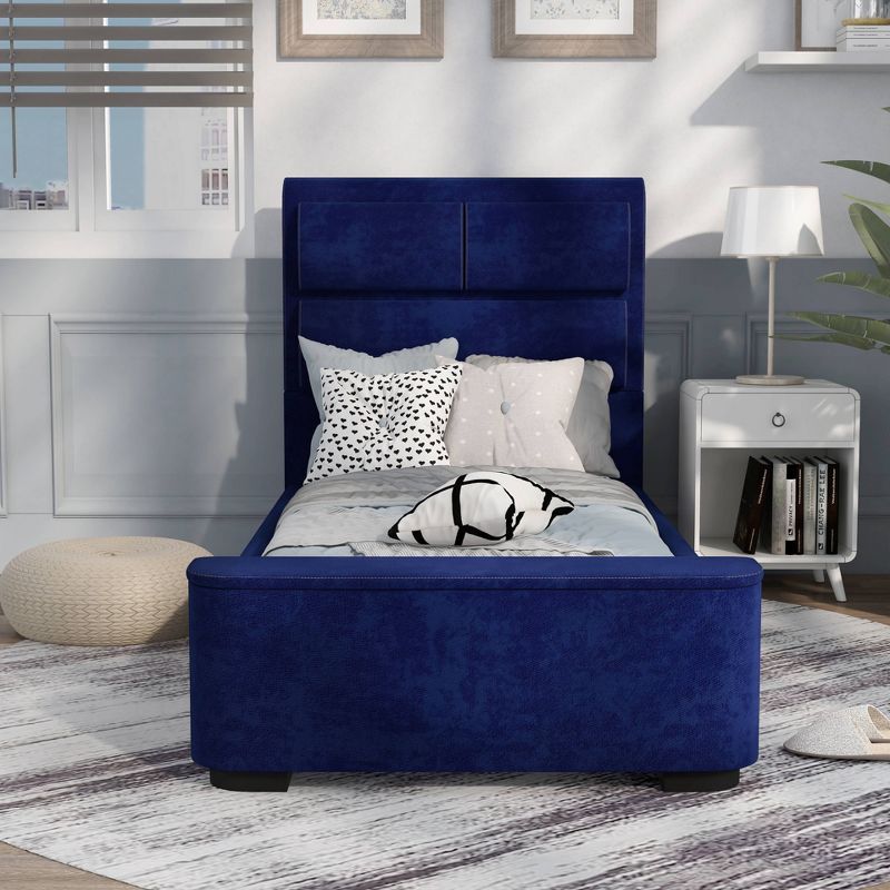 Nirlen Upholstered Bed with Storage - HOMES: Inside + Out, 3 of 7