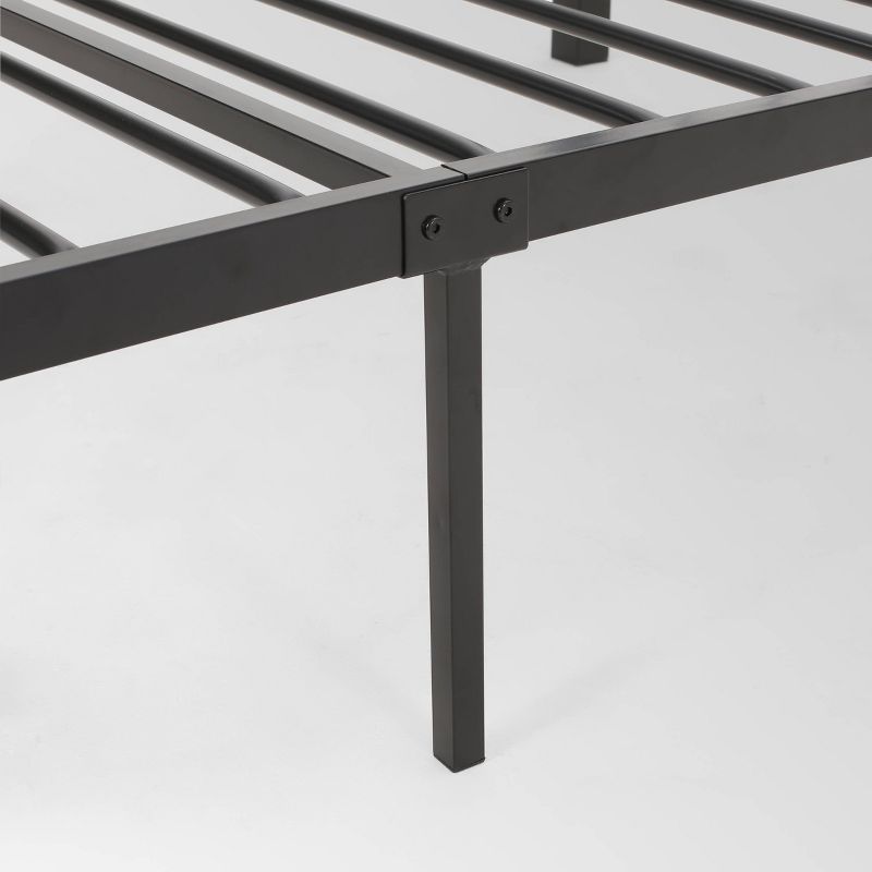 Twin Bouvardia Contemporary Iron Bed Black - Christopher Knight Home, 6 of 8