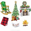 Elf on the Shelf SEAP Bundle – Peppermint Plane, Train & Cozy Christmas Scenes, Ages 3 and Up - 3 of 4