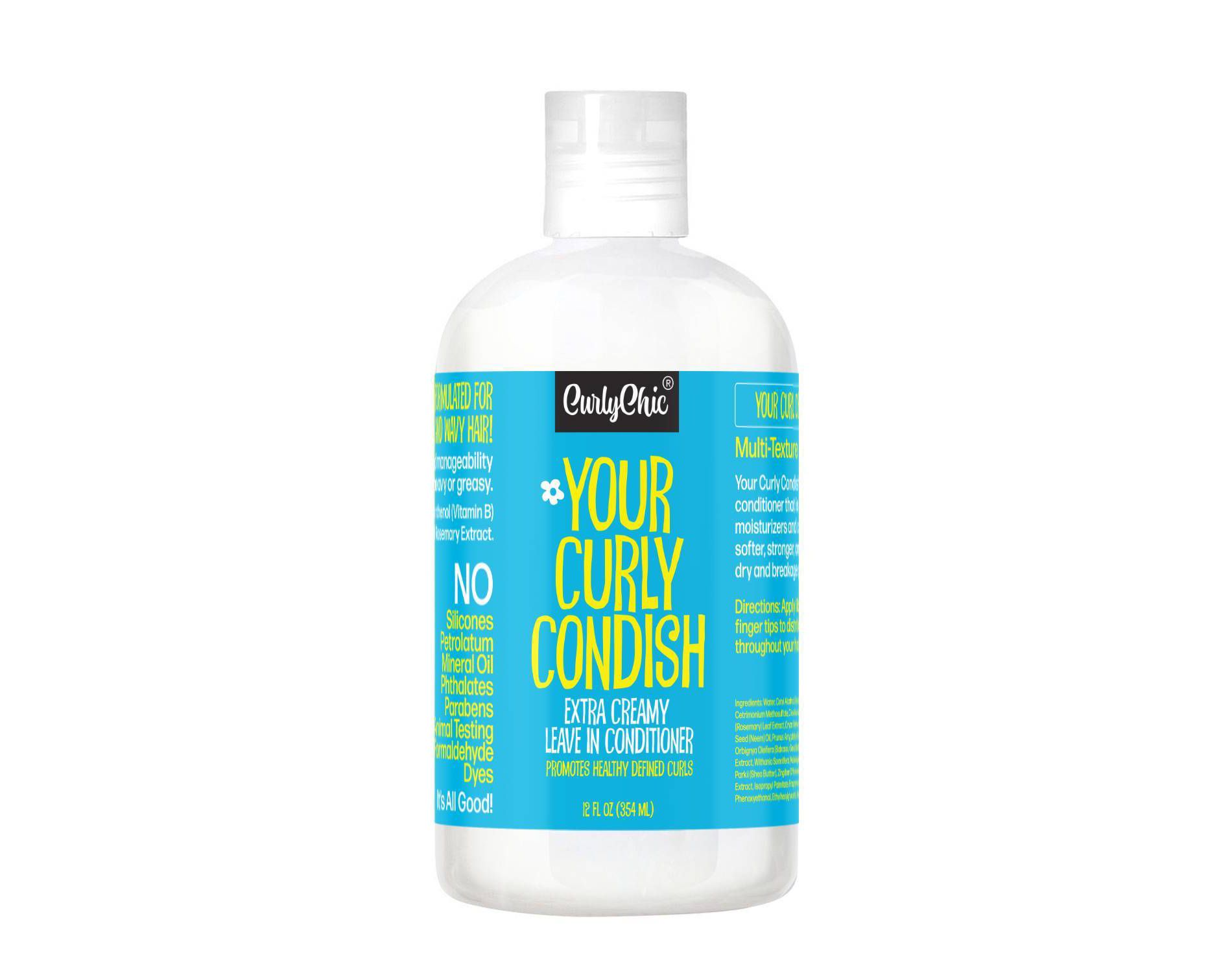 Curly Chic Your Curly Condish Leave-In Conditioner - 12 fl oz