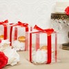 Juvale 30-Pack Clear Gift Boxes - 5x5x5 In Square Plastic Transparent Favor Boxes for Wedding, Baby Shower, Birthday Party - 3 of 4