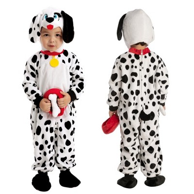 Photo 1 of 3T---SYNCFUN Toddler Infant Halloween Jumpsuit Costume Baby Dalmatian Costume with Hat Shoes for Kids Dress Up Party