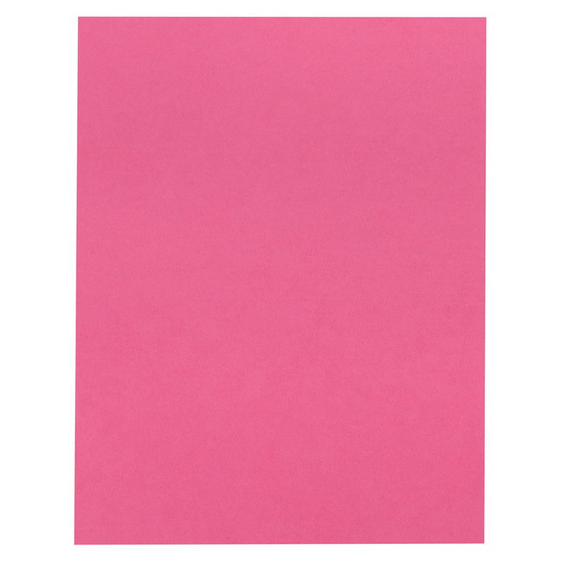 Tru-Ray® Construction Paper, Dark Pink, 9" x 12", 50 Sheets Per Pack, 5 Packs, 3 of 4
