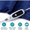 Heating Pad for Back Pain Relief, 33"x17" Extra Large Electric Heating Pads for Cramps Neck and Shoulders, 2H Auto Off, 4 Temperature Settings - 4 of 4