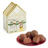 Harry & David House Tin with Dark Chocolate Truffles Christmas Gift Set - 4oz - 4 of 4