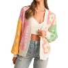 Women's Floral Cardigan - Thomas & Co - 4 of 4